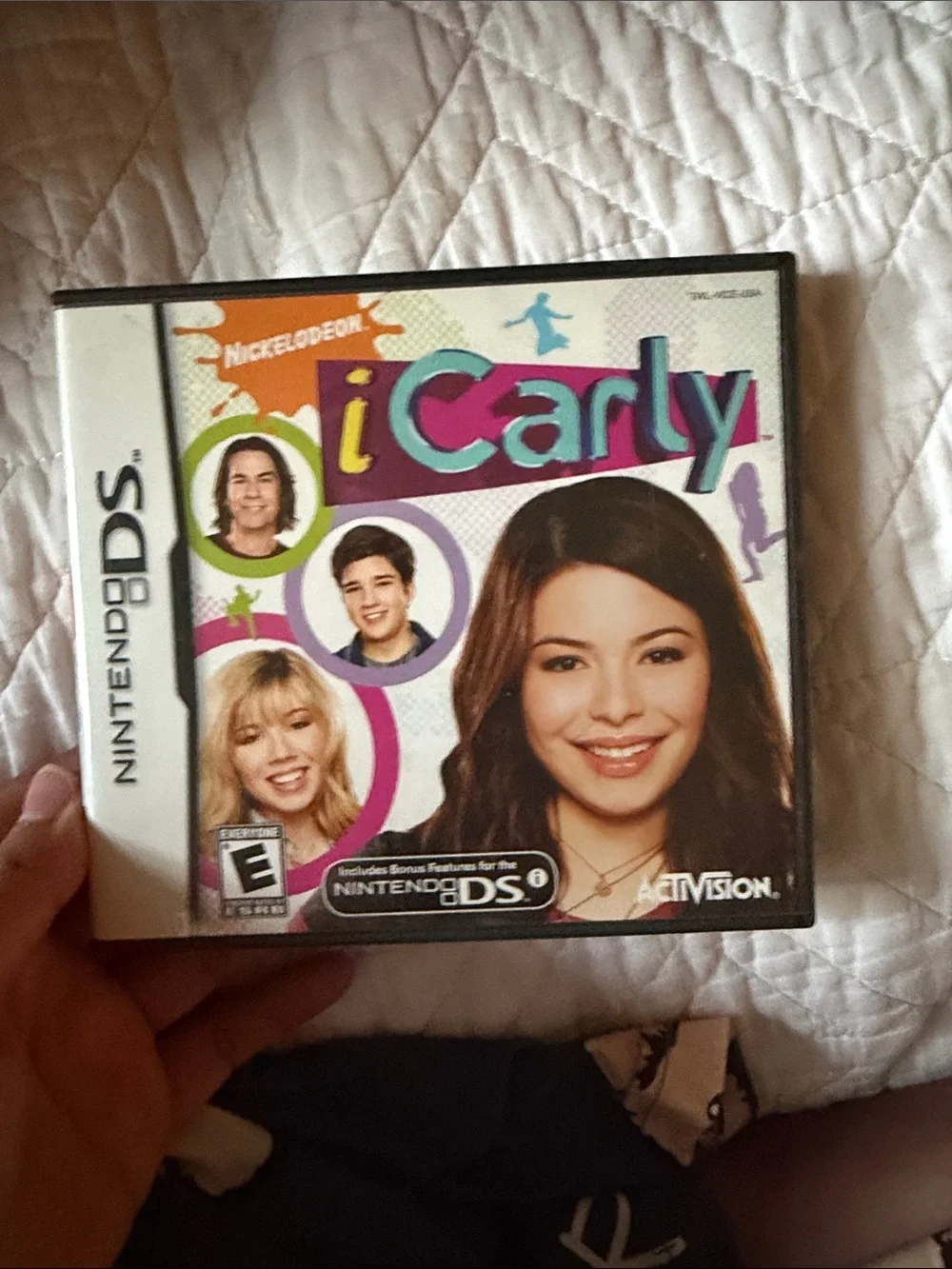 iCarly Nintendo DS Game - White Case
